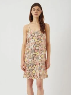 YASLALEA BANDJE PAILLETTEN KORTE JURK