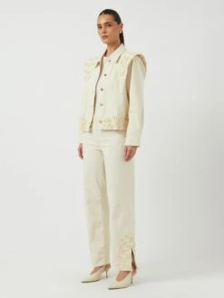 YASLUINA JEANS -YAS Kleding Winkel 26037770 Birch 005