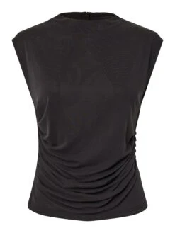 YASLYSA MOUWLOZE TOP -YAS Kleding Winkel 26037818 Black 001