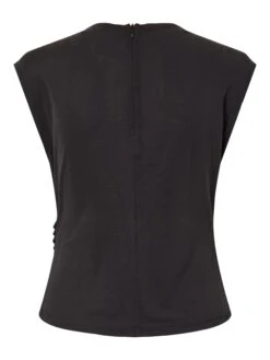 YASLYSA MOUWLOZE TOP -YAS Kleding Winkel 26037818 Black 002