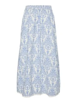 YASCINNI MIDDELLANGE ROK -YAS Kleding Winkel 26037868 StarWhite 1192466 002