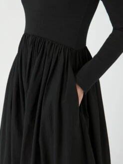 YASMIRA MAXI-JURK -YAS Kleding Winkel 26037952 Black 006