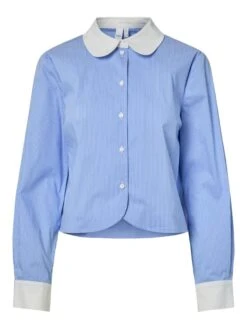 YASABRI SHORT OVERHEMD 14 YASABRI SHORT OVERHEMD -YAS Kleding Winkel 26037974 VistaBlue 1196099 001