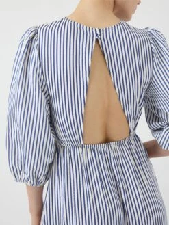 YASYLVI 3/4 MAXI-JURK -YAS Kleding Winkel 26037986 DazzlingBlue 1196745 007