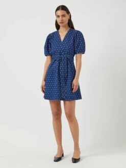 YASPRIKKA DENIM JURK -YAS Kleding Winkel 26038020 MediumBlueDenim 1201427 005