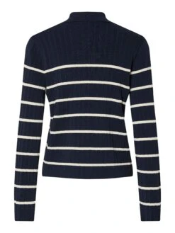 YASLIMANA GEBREID VEST -YAS Kleding Winkel 26038045 NavyBlazer 1197459 002