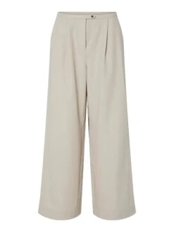 YASVESTI WIDE BROEK -YAS Kleding Winkel 26038057 Pelican 001