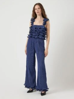 YASIMANI BROEK -YAS Kleding Winkel 26038071 SkipperBlue 005