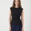 YASPINA MOUWLOZE TOP -YAS Kleding Winkel 26038146 Black 003