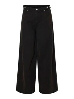 YASLAMI WIDE FIT JEANS -YAS Kleding Winkel 26038205 DarkBrownDenim 001