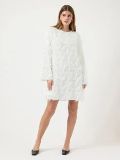 YASDIO KORTE JURK -YAS Kleding Winkel 26038226 StarWhite 005