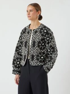 YASMANILA GEWATTEERDE JAS