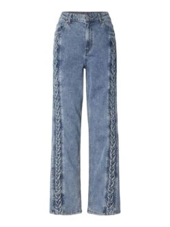 YASEYLA HIGH-WAIST JEANS -YAS Kleding Winkel 26038258 MediumBlueDenim 001