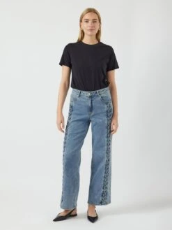 YASEYLA HIGH-WAIST JEANS -YAS Kleding Winkel 26038258 MediumBlueDenim 005