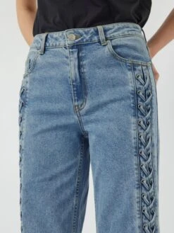 YASEYLA HIGH-WAIST JEANS -YAS Kleding Winkel 26038258 MediumBlueDenim 006