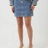 YASAIKO DENIM ROK -YAS Kleding Winkel 26038261 MediumBlueDenim 003