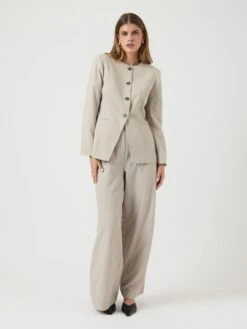 YASVESTI BLAZER -YAS Kleding Winkel 26038265 Pelican 005