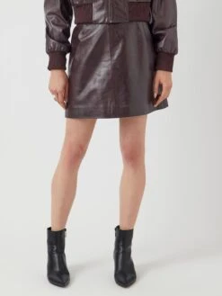 YASKALA LEER MINIROK