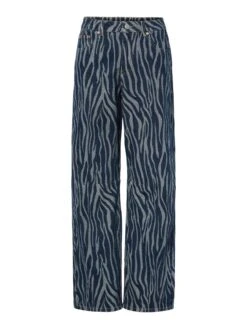 YASLORA MW STRAIGHT FIT JEANS -YAS Kleding Winkel 26038342 DarkBlueDenim 1208581 001