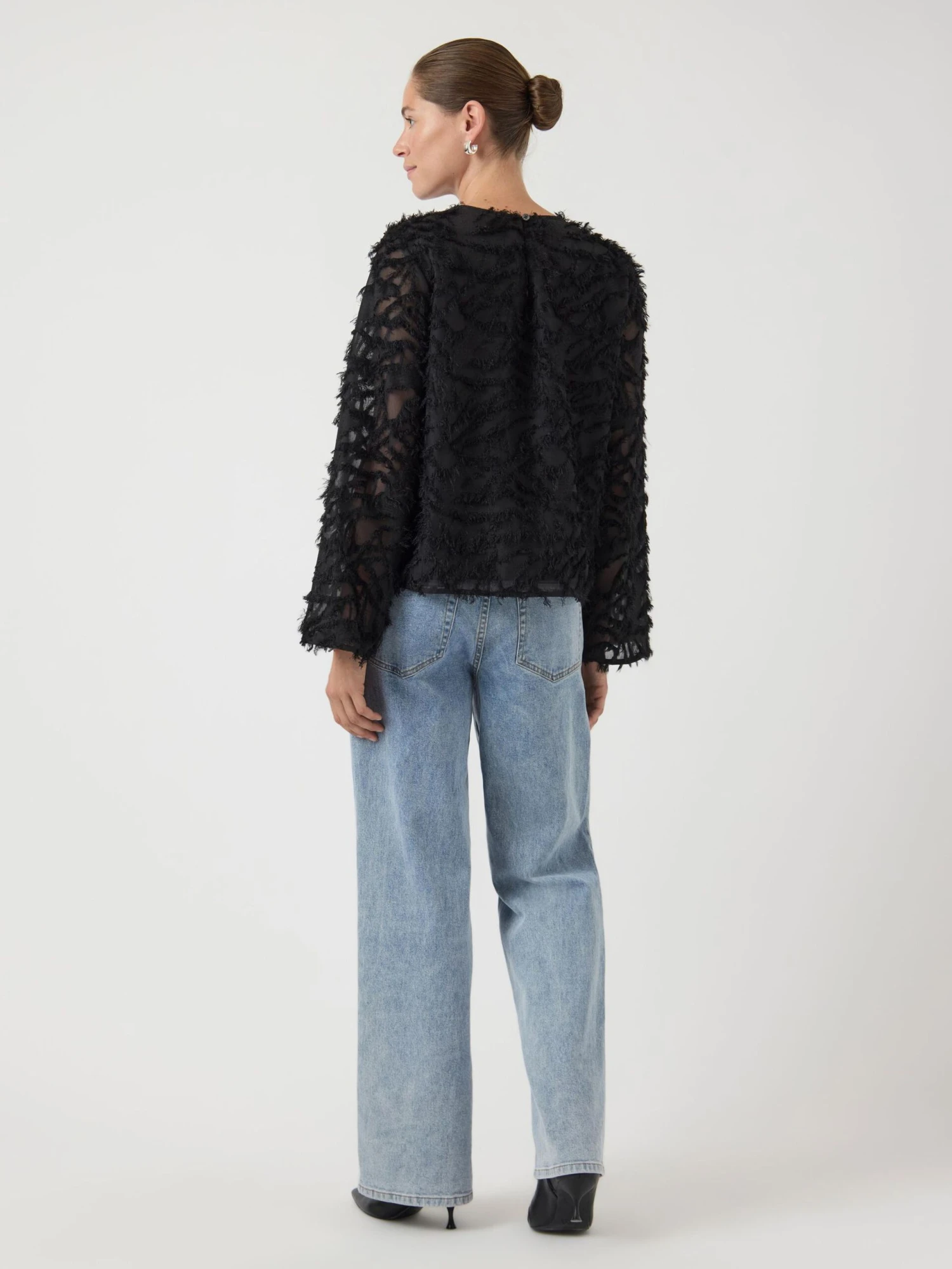 YASPARIA TOP MET LANGE MOUWEN 4 YASPARIA TOP MET LANGE MOUWEN - Afbeelding 2