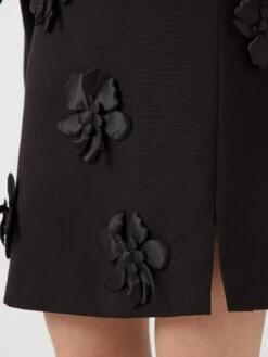 YASFLISRA HMW BLOEM MINIROK -YAS Kleding Winkel 26038533 Black 1215507 006