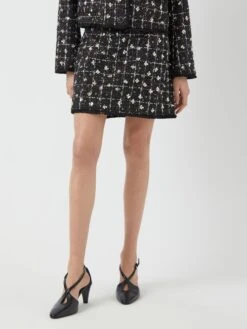 YASVALENDA TWEED MINIROK