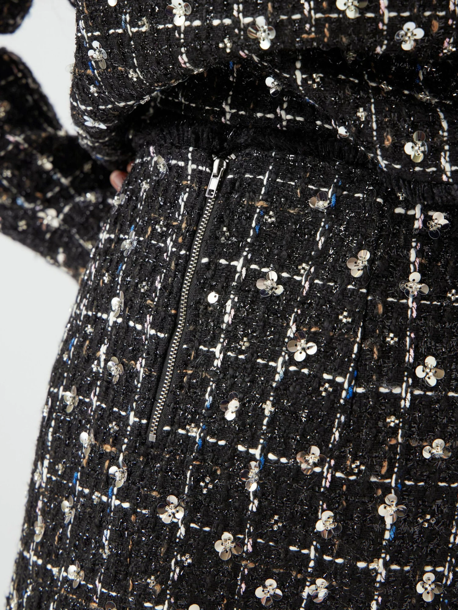 YASVALENDA TWEED MINIROK 5 YASVALENDA TWEED MINIROK - Afbeelding 3