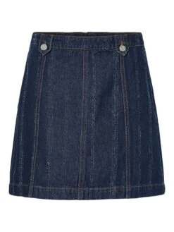 YASCYRA MW DENIM MINIROK -YAS Kleding Winkel 26038602 DarkBlueDenim 001