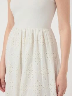 YASMIRI BORDURING MAXI-JURK 10 YASMIRI BORDURING MAXI-JURK -YAS Kleding Winkel 26038684 StarWhite 006