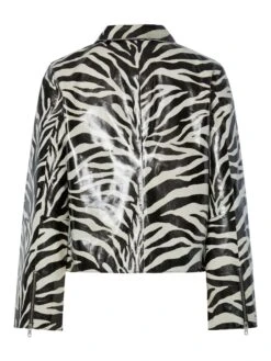 YASZABEA LEREN JAS 11 YASZABEA LEREN JAS -YAS Kleding Winkel 26038690 Black 1217493 002