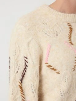 YASGABBI GEBREIDE TRUI -YAS Kleding Winkel 26038694 Birch 1217627 006