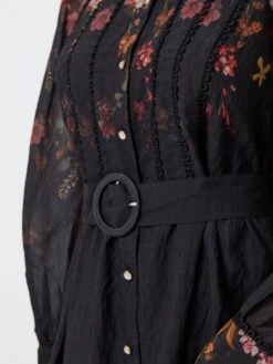 YASROMANTICA MAXI-JURK 11 YASROMANTICA MAXI-JURK -YAS Kleding Winkel 26038706 Black 1217798 006