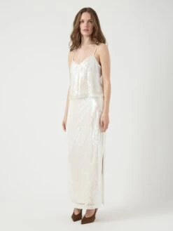 YASSEQUINA TOP MET BANDJES -YAS Kleding Winkel 26038720 Birch 005