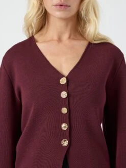 YASMIKKALA GEBREID VEST -YAS Kleding Winkel 26038741 PortRoyale 006