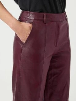 YAS LEREN BROEK -YAS Kleding Winkel 26038742 PortRoyale 006