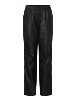 YASSOPHIE LEREN BROEK 12 YASSOPHIE LEREN BROEK -YAS Kleding Winkel 26038927 Black 001