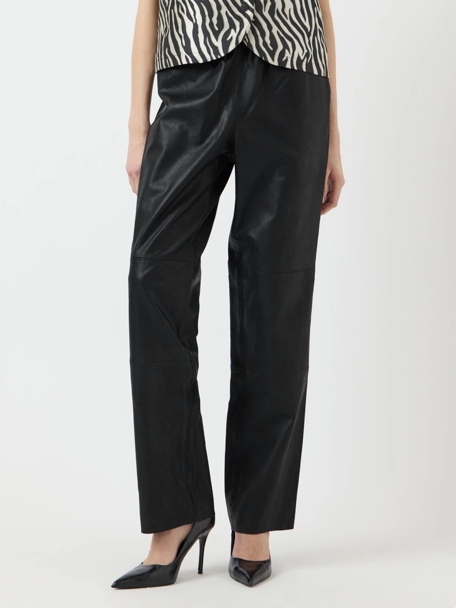 YASSOPHIE LEREN BROEK 3 YASSOPHIE LEREN BROEK