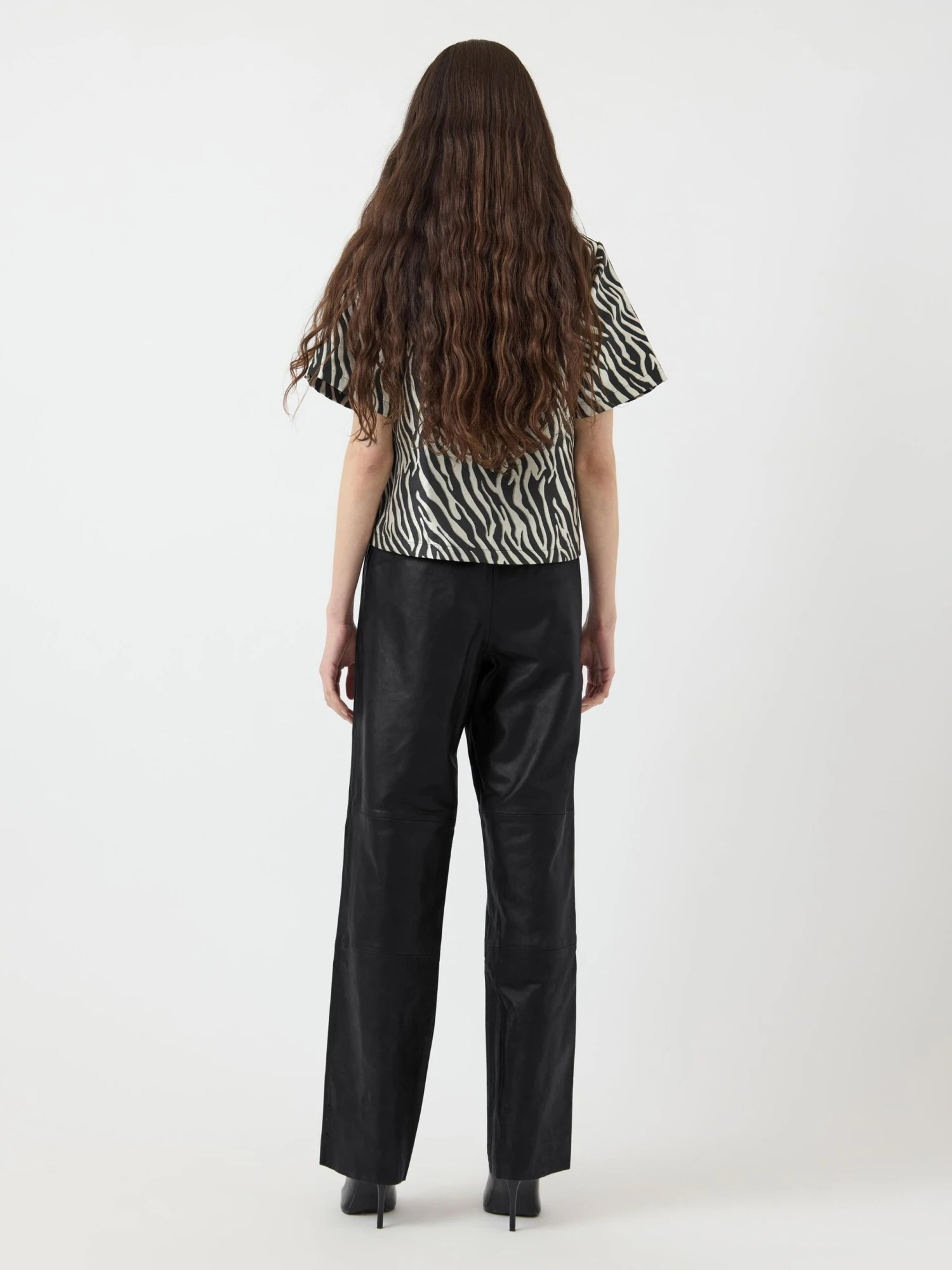 YASSOPHIE LEREN BROEK 4 YASSOPHIE LEREN BROEK - Afbeelding 2