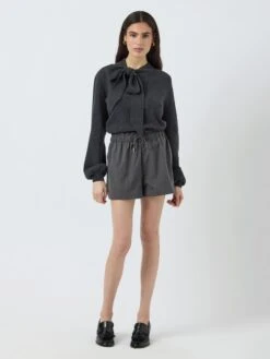 YASKIMA GESTREEPT SHORTS 11 YASKIMA GESTREEPT SHORTS -YAS Kleding Winkel 26038976 MediumGreyMelange 005