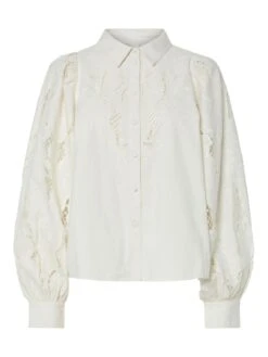 YASWILMA OVERHEMD -YAS Kleding Winkel 26039109 StarWhite 001