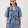 YASSCALA DENIM TOP -YAS Kleding Winkel 26039110 LightBlueDenim 003