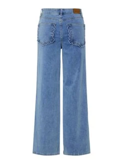 YASSCALA HIGH-WAIST JEANS -YAS Kleding Winkel 26039111 LightBlueDenim 002