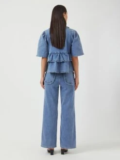 YASSCALA HIGH-WAIST JEANS -YAS Kleding Winkel 26039111 LightBlueDenim 004