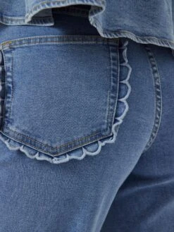 YASSCALA HIGH-WAIST JEANS -YAS Kleding Winkel 26039111 LightBlueDenim 007