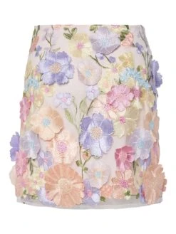 YASFLOWERING MINIROK -YAS Kleding Winkel 26039124 Lavendula 1230344 002