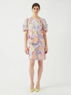 YASFLOWERING MINIROK -YAS Kleding Winkel 26039124 Lavendula 1230344 005