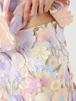 YASFLOWERING MINIROK -YAS Kleding Winkel 26039124 Lavendula 1230344 006