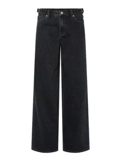 YASSATIRANI MW WIDE FIT JEANS -YAS Kleding Winkel 26039189 DarkGreyDenim 001