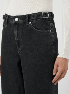 YASSATIRANI MW WIDE FIT JEANS -YAS Kleding Winkel 26039189 DarkGreyDenim 006