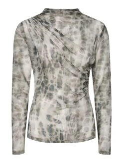 YASFLORI TOP MET LANGE MOUWEN -YAS Kleding Winkel 26039197 PonderosaPine 001